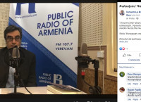 Gevorg Ter Gabrielyan in The Analytical Program "Status Kvo" of The Public Radio of Armenia