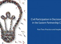 Second study on civil participation in decision making in EaP published